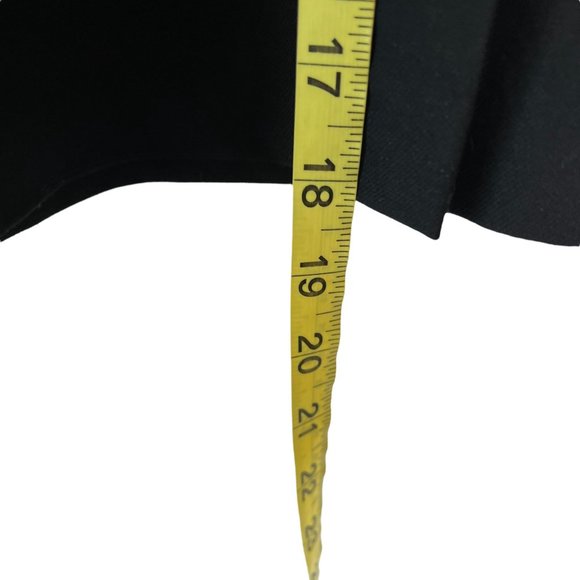 Vintage 90s DKNY Black Wool Mini Skirt 6 - Picture 5 of 9